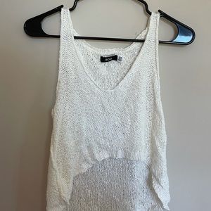 Urban Outfitters Summer Off White Crop Top